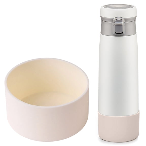 3 Inch Tumbler Boot, Premium Silicone Non-Slip Base Cover for Travel Mugs, Scratch & Noise Protective Sleeve for 30oz Cups, Universal Fit 7.5cm Bottom Protector