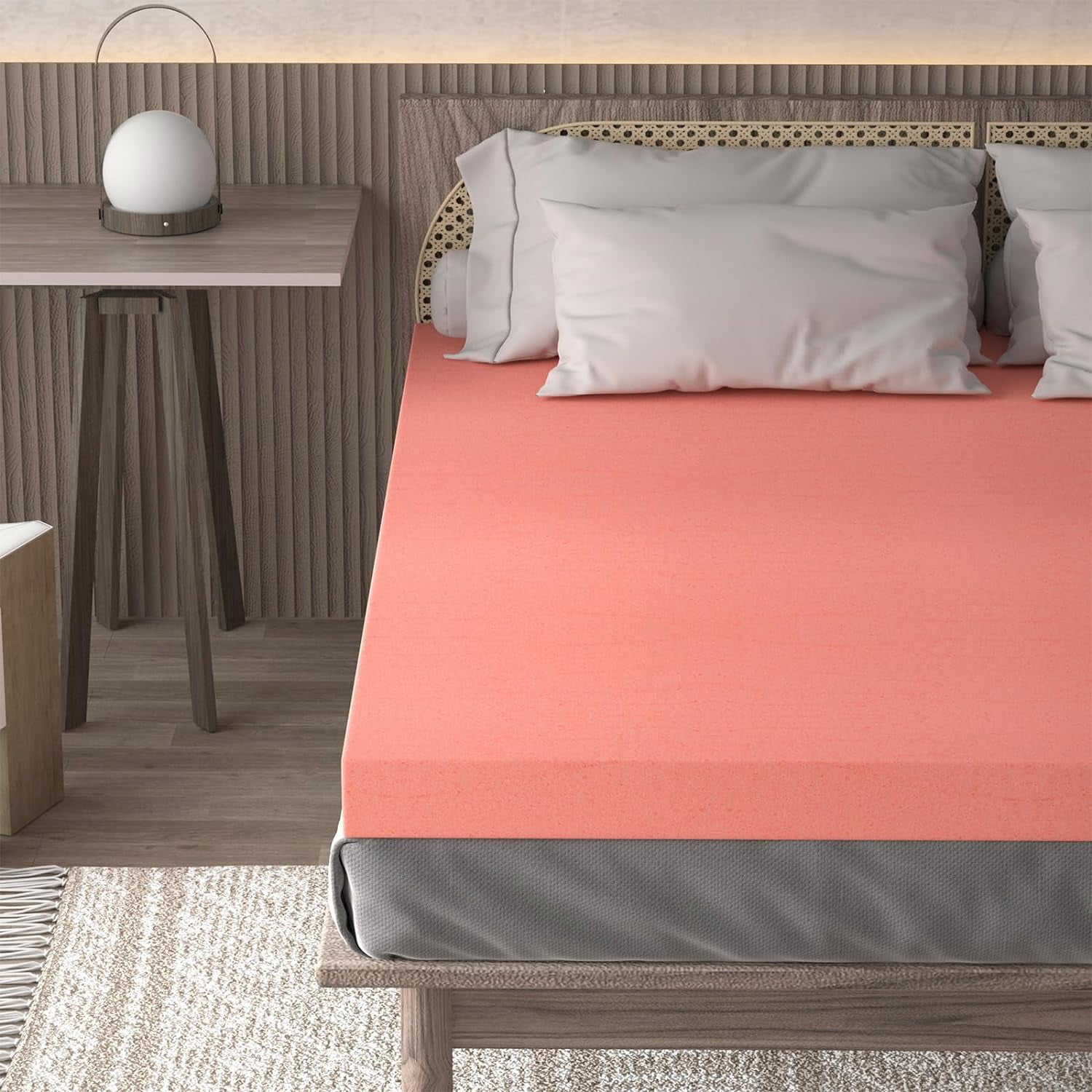 3 Inch Twin XL Mattress Topper PressureRelieving Bed Topper, Mattress