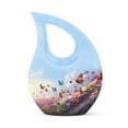 3 Inch Urn (Pack of1) Small Urn for Ashes Adult Butterfly Urn