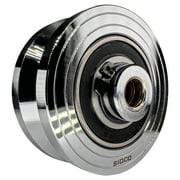 3 Inch V-Groove Wheel - Solid Steel - Sliding Gate Wheel   Heavy Duty  Track Wheel - Metal Gate Wheel - Inverted V Shape Wheel for Slide Gates with Bolt V Groove Caster Wheel for Gate