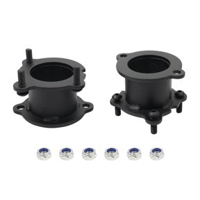 3 Inch Vehicle Lift System Enhances Ride Height Heavy Duty Iron Frame Suspensions Struts Spacer Raise Pair for Vehicle