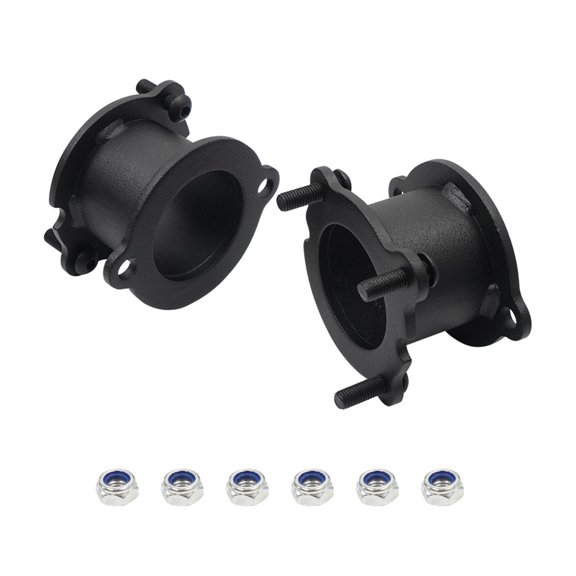 3 Inch Vehicle Lift Systems Enhances Ride Height Heavy Duty Iron Frame Suspensions Struts Spacer Raise Pair for Vehicle