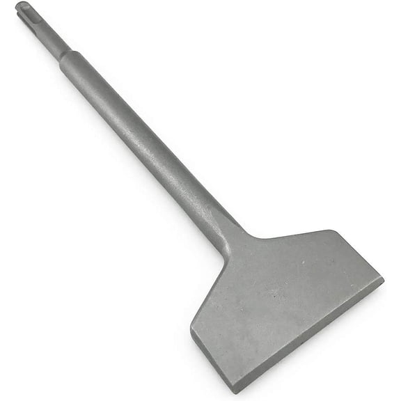 3 Inch Wide Tile & Thinset Scaling Chisel SDS-Plus Shank 3" x 10" Thinset Scraper Wall and Floor Scraper Works with All Brands of SDS-Plus Rotary Hammers and Demolition Hammers