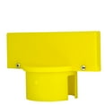 thumbnail image 1 of 3 Inch Yellow Sign Adapter, 1 of 9