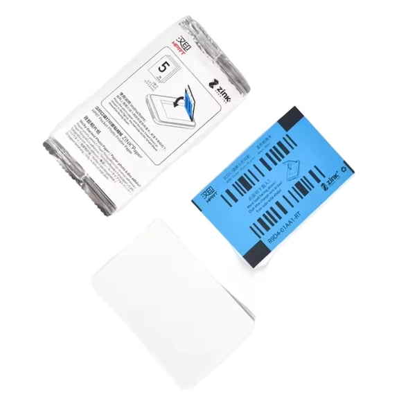 3 Inch Zink Photo Paper for HPRT MT53 Z1, 57.6cm Premium Adhesive Backed Photo Paper, 50 Sheets (5 Sheets10 Packs)