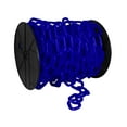 thumbnail image 1 of 3 Inch x 60 Feet Traffic Blue Plastic Safety Chain Reel, 1 of 9