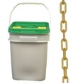 thumbnail image 1 of 3 Inch x 70 Feet Gold Plastic Safety Chain Pail, 1 of 9