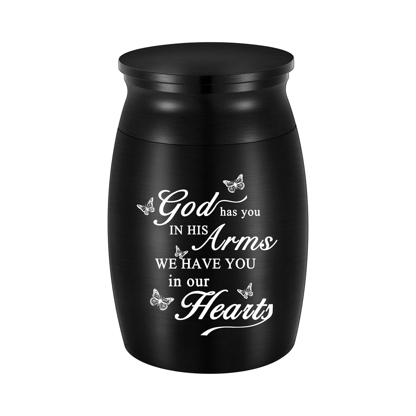 3 Inches Small Keepsake Cremation Urn for Human / Pet Ashes Mini Cremation Urns Memorial Ashes Urn Mini Urn Stainless Steel Ashes Holder Small Ash Urn for Ashes