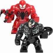 3 Inches Venom Action Figures Carnage Devastating Figurines Set 2pack Birthday Gift Cake Topper Party Decorations