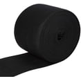 thumbnail image 1 of 3 Inchx 8.5 Yards Knit Elastic Band Flat Stretch Elastic Band for DIY Sewing Project Waist Band Making Black, 1 of 9