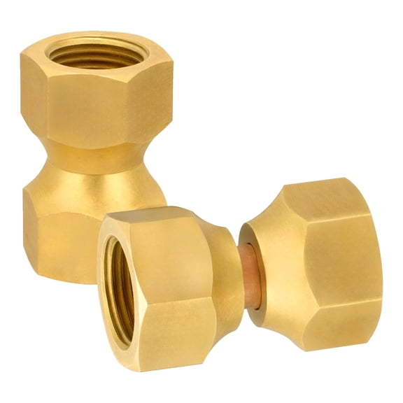 3. Industrial Brass Rotation Fittings 3/8inch Erosion-Resistant Nut for Instrumentation