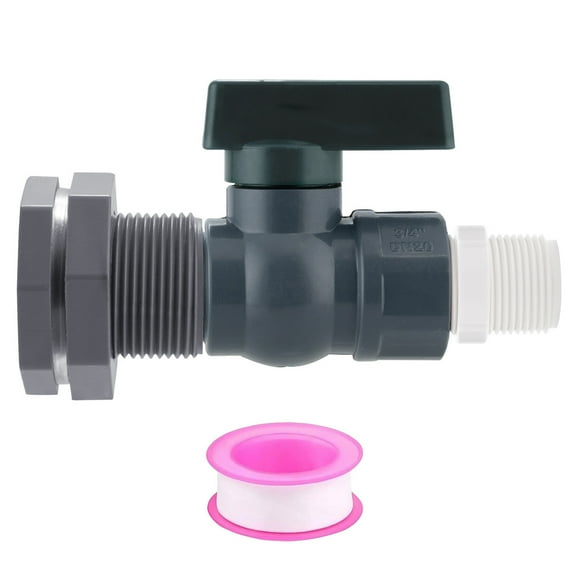 3. Industrial-Grade Rain Harvesting Spigot With PVC Valves & Secure Fittings For Drum Conversions