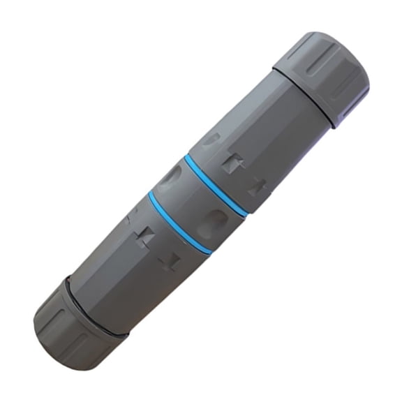 3. Industrial IP68 Shielded RJ45 Coupler, Cat6 Ethernet Connector for Outdoor Gigabit Networking, 250MHz