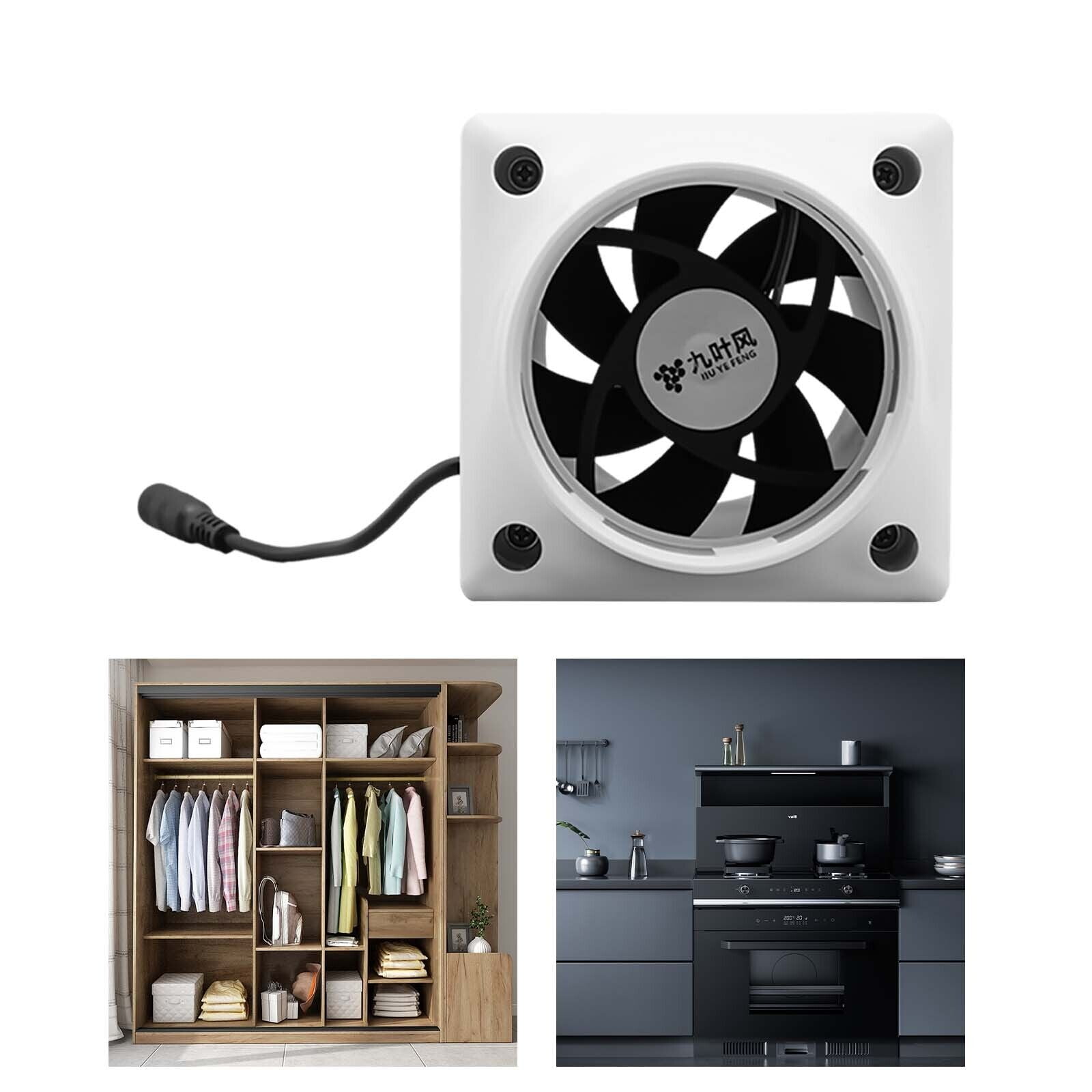 3" Inline Duct Fan Air Ventilation Booster System Air Cooling Vent Fan High Speed 12V