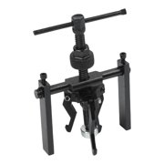 3 Jaw Bearing Puller Set, Reversible Inner Pilot Bearing Remover Tool for Automotive Flywheel and Pump Bushing Extraction, Forged Carbon Steel with Black Oxide Finish