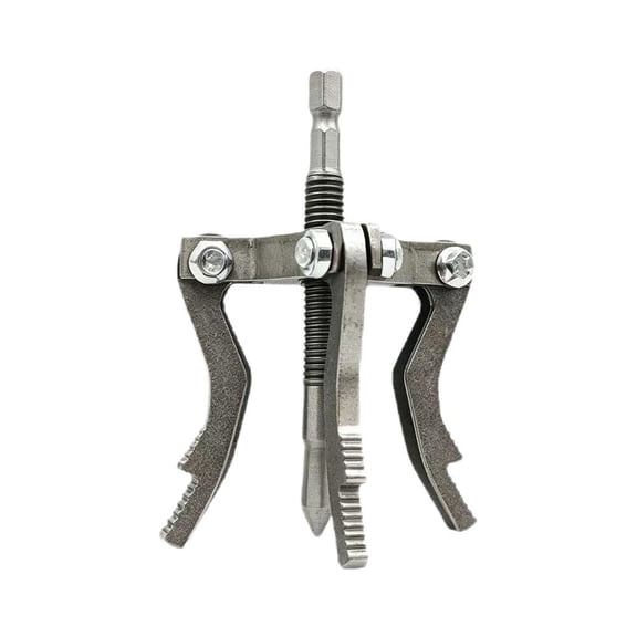 3-Jaw Broken Pipe Extractor, Carbon Steel Pipe Nipple Remover, 1 Count