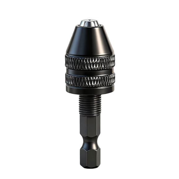 3 Jaw Chucks Hexagonal Shank Suitable for Pneumatic Drills Quick Install Design Power Tool Metal Construction