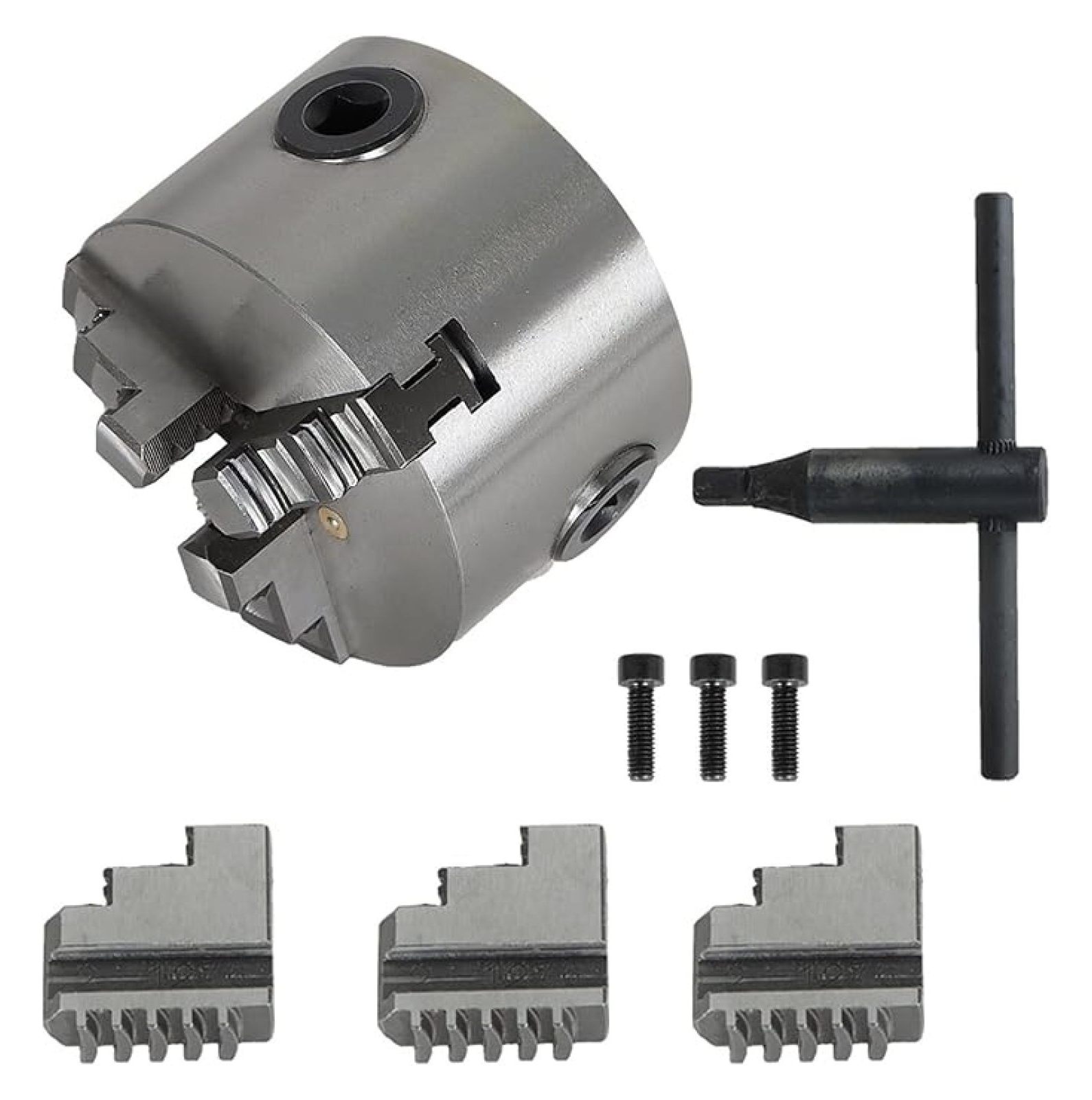 3 Jaw Self Centering Chuck K11-80 Lathe Chuck Inch 3 Diameter for CNC ...