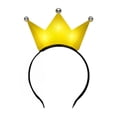 thumbnail image 1 of 3 Jeweled Yellow Princess Crown Headbands, 1 of 2
