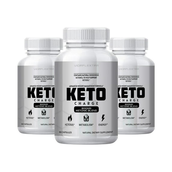 (3) Keto Charge - Keto Charge Advanced Weight Management Formula
