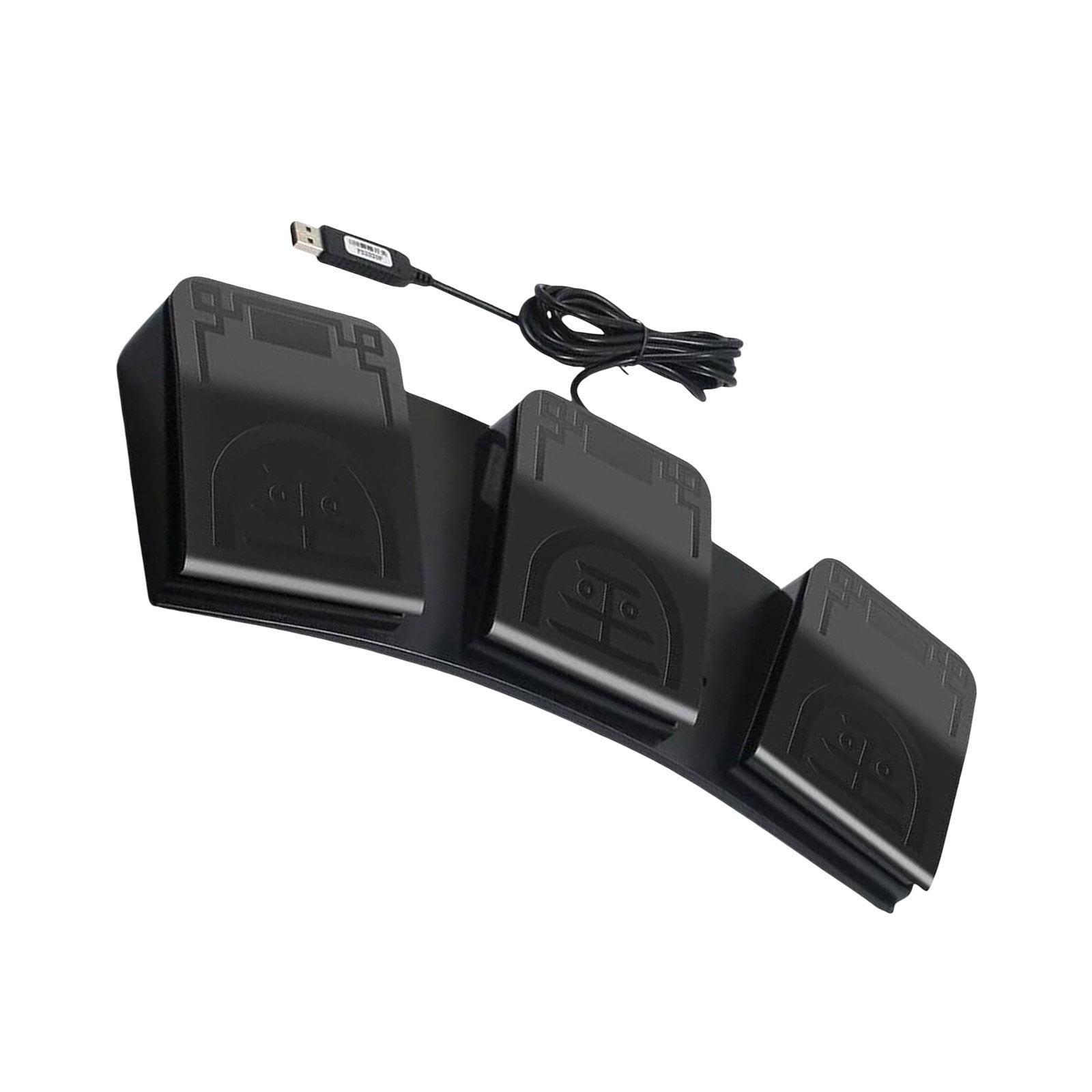 3 Key USB Foot Pedal Programmable Keyboards Action Commands for Gaming Factory Machine Operating