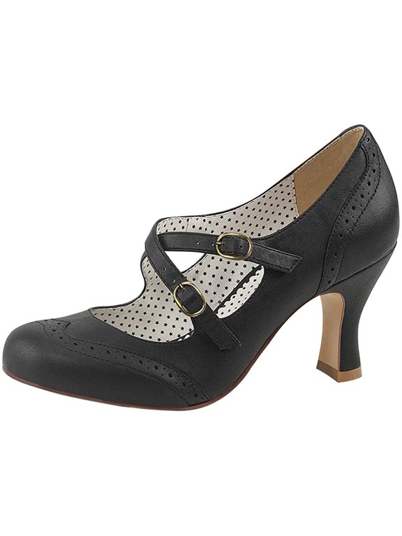 Pin Up Couture Womens Flap35/Bpu Dress Pump
