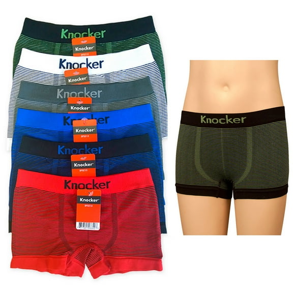 3 Knocker Boys Boxer Briefs Seamless Spandex Kids Shorts Soft Underwear Size S