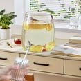 thumbnail image 1 of 3 L Plastic Beverage Dispenser Container with Stainless Steel Spigot and Handle Leakproof Iced Juice Lemonade Drink Dispensers for Parties Large Clear Punch Pitcher with Lid, 1 of 9