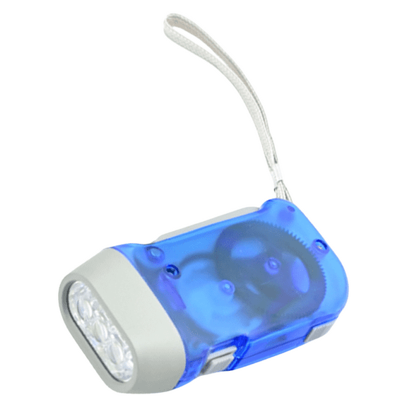 3 LED Hand Pressing Dynamos Crank Power Flashlights Torches Light Hand Press Crank Camping Lamp Easy to Use