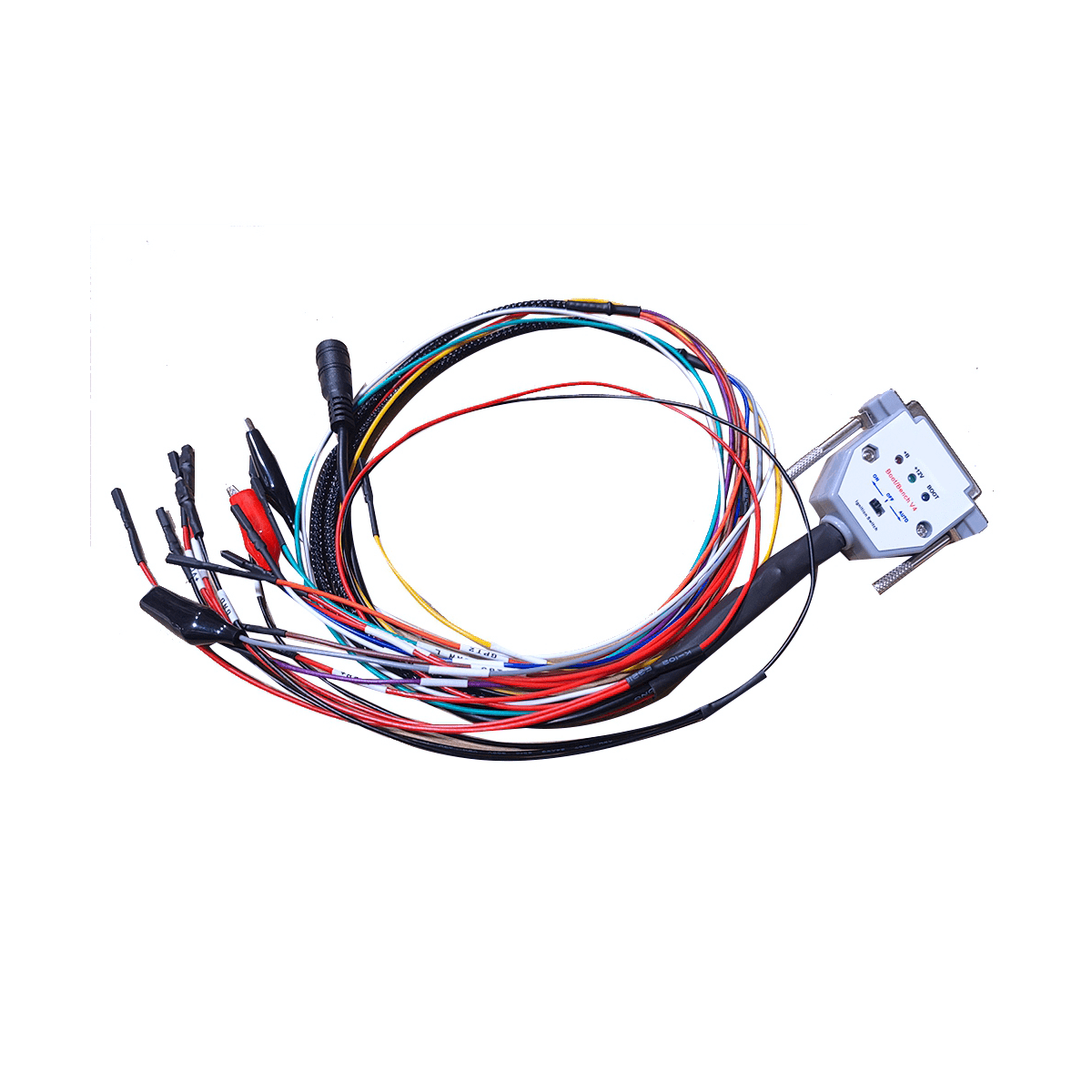 3 LED LIGHTS with Switch Boot Bench Cable DB25 for SM2 PRO+ J2534 VCI