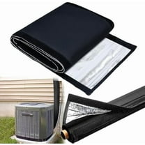 3-Layer 600D Oxford HVAC Copper Pipe Insulation Cover, 72x10.2 Inch - Flexible Waterproof AC Line Sleeve for Outdoor Mini Splits & Central Air Conditioning (1)