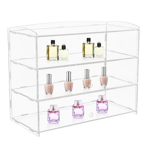 3 Layer Acrylic Display Case Bakery Retail Display Counter Collectibles Showcase New