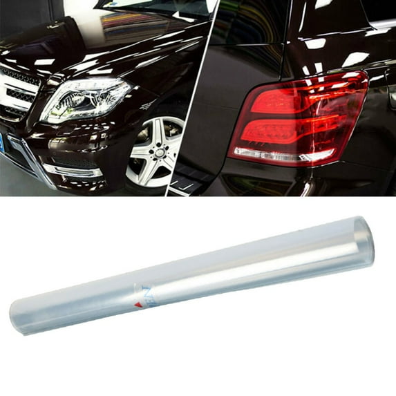 3 Layer Car Sticker 300*30Cm Abrasion Resistance Auto Clear Exterior High Gloss Transparent Vinyl 1Pcs Wrap New by Coconut Ok
