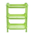 thumbnail image 1 of 3-Layer Corner Storage Caddy - Square/Triangular, for Bathroom/Kitchen, Space Saving, 1 of 3