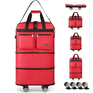 Large Capacity Travel Duffle Bag with Wheels Expandable and