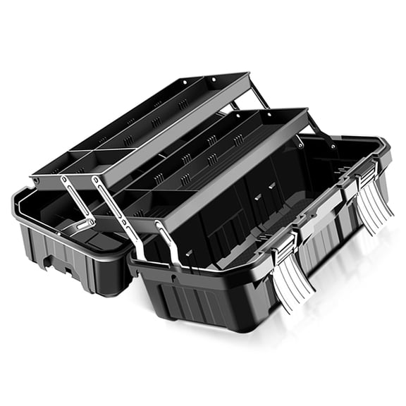 3 Layer Folding Tool Box Multifunctional Portable Hardware Tool Storage for Automotive Electrical Repair