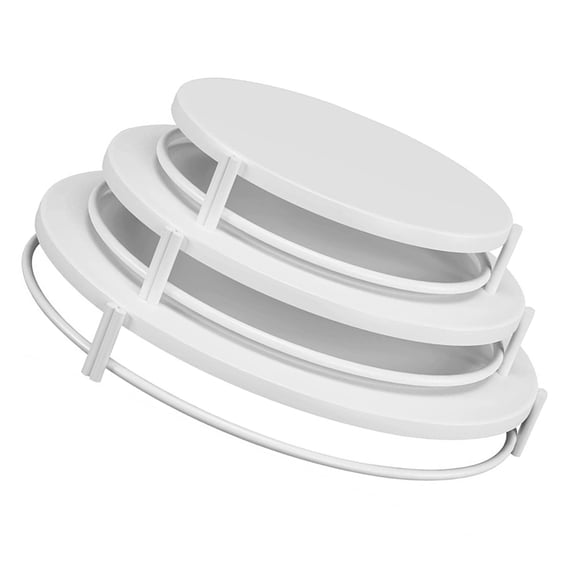 3 Layer Metal Cakes Display Stands Set Safe Metal Dessert Presentation Hoder for Event Catering Home Bakeries