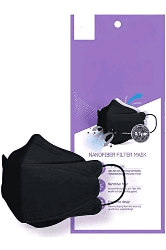 3-Layer Nano-Filter Face Mask for Adults, Black 100 Pack, Lightweight and Breathable Face Mask, Reusable Face Mask$$Tools & Hardware Other