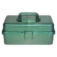 thumbnail image 1 of 3-Layer Plastic Craft Organizer, VGFVFSKGA Dividing Storage Box, Portable Handled Art Supply Container for Sewing, Medicine, Tools, 1 of 8