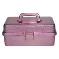 thumbnail image 1 of 3-Layer Plastic Craft Organizers And Storage,12 Inch Stackable Glitter Storage Organizer Box,Art & Craft Storage Container,Portable Folding Tackle Box With Handle,Storage Case,(B,12.99x5.7x7.67 in), 1 of 9