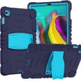 thumbnail image 1 of 3-Layer Protection Screen Frame + PC + Silicone Shockproof Combination Case with Holder For Galaxy, 1 of 8