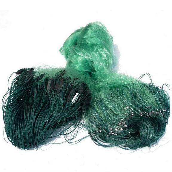 3 Layers Fishing Net Monofilament Fishing Gill Network With Float Outdoor Sport Fish Gillnet Fishing Gear