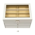 thumbnail image 1 of 3 Layers Glasses Storage 24 Slots Display Case Organizer Box for Sunglasses Eyeglass Gift, 1 of 16