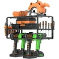 thumbnail image 1 of 3 Layers Heavy Duty Power Tool Organizer Utility Storage Rack Wall Mounted Shelf, 1 of 8