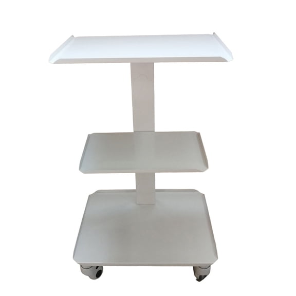 3 Layers Mobile Cart Dental Equipment Utility Storage Trolley for Kitchen Bathroom Office