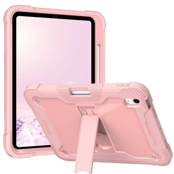 3 Layers Multi-Functional Case For iPad (A16) 11th / 10th Generation Shockproof Cover Built-in Kickstand & Pencil Holder