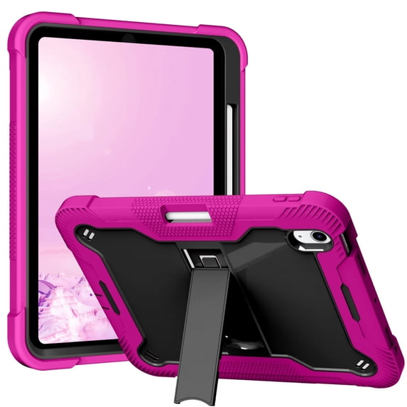 3 Layers Multi-Functional Case For iPad (A16) 11th / 10th Generation Shockproof Cover Built-in Kickstand & Pencil Holder