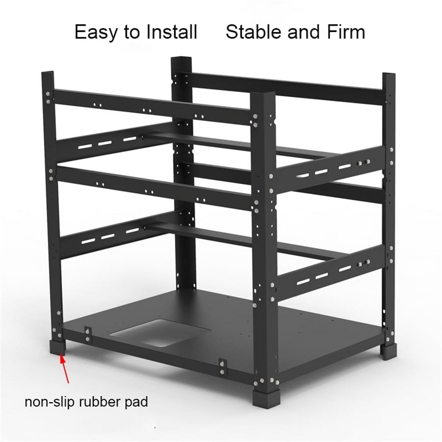 Sturdy 12 GPU Mining Rig Frame for Efficient Crypto Liberia | Ubuy