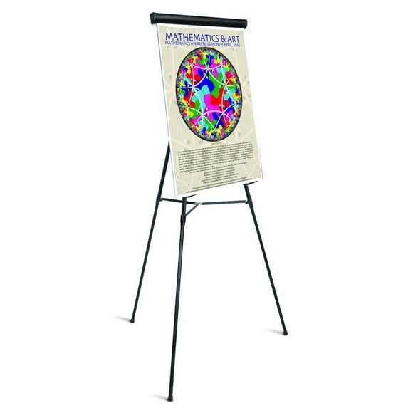 3-Leg Lightweight Telescoping Display Easel, Black