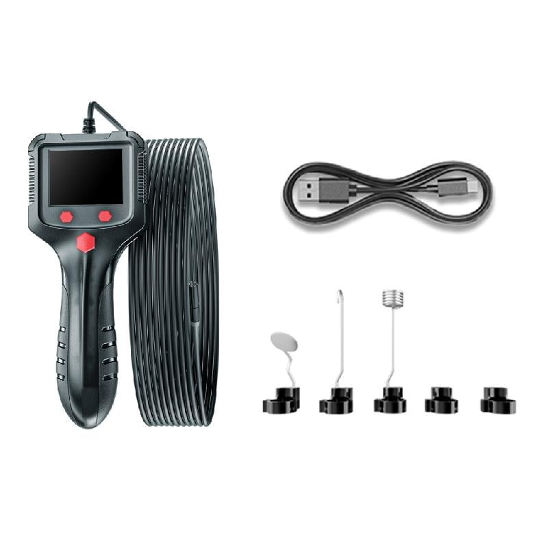 3 Lens Inspection Camera with Light Borescope Tool for Automotive ...